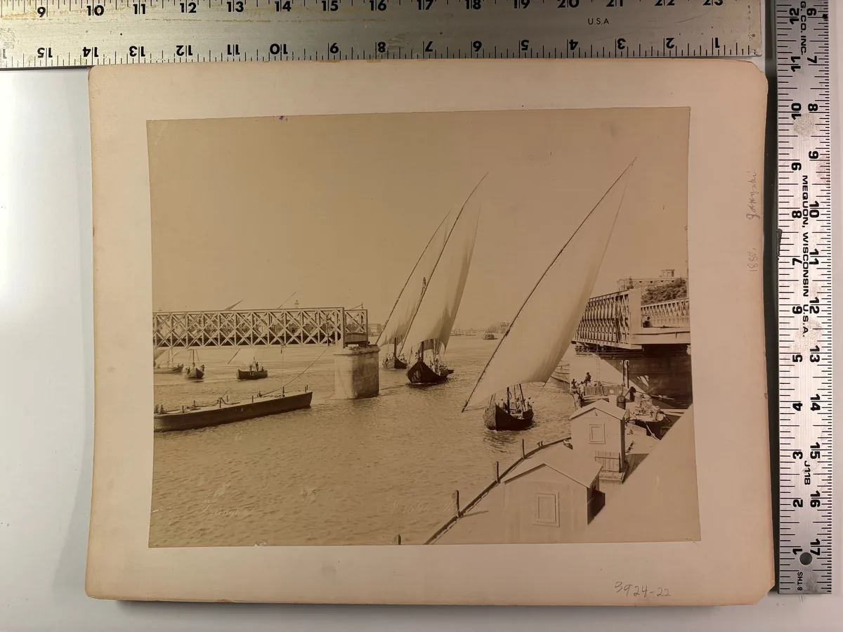 N° 1597 Pont de Kasr-el-Nil, Caire