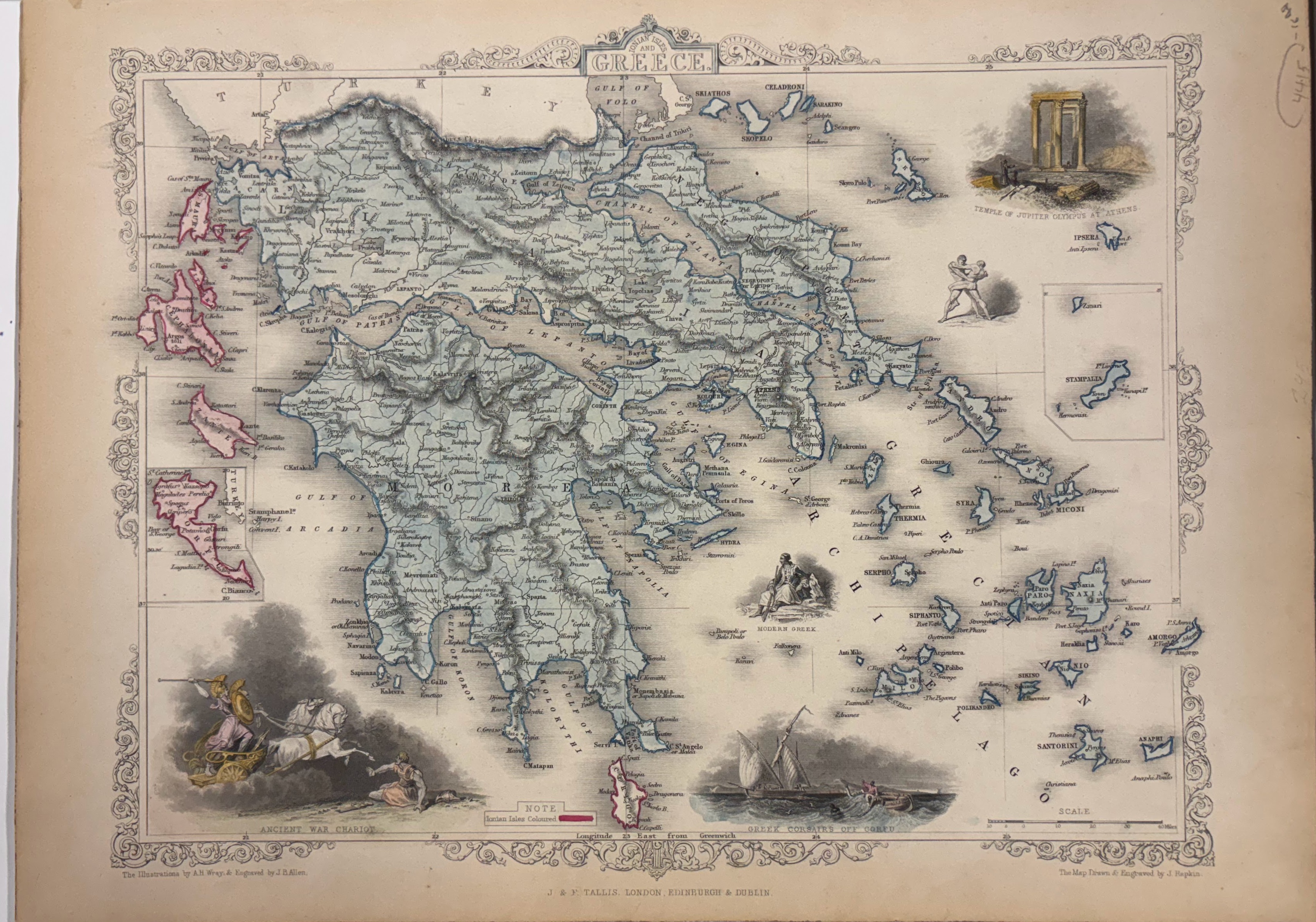 Ionian Isles and Greece