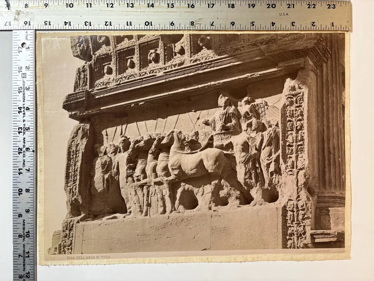BIGA DELL'ARCO DI TITO