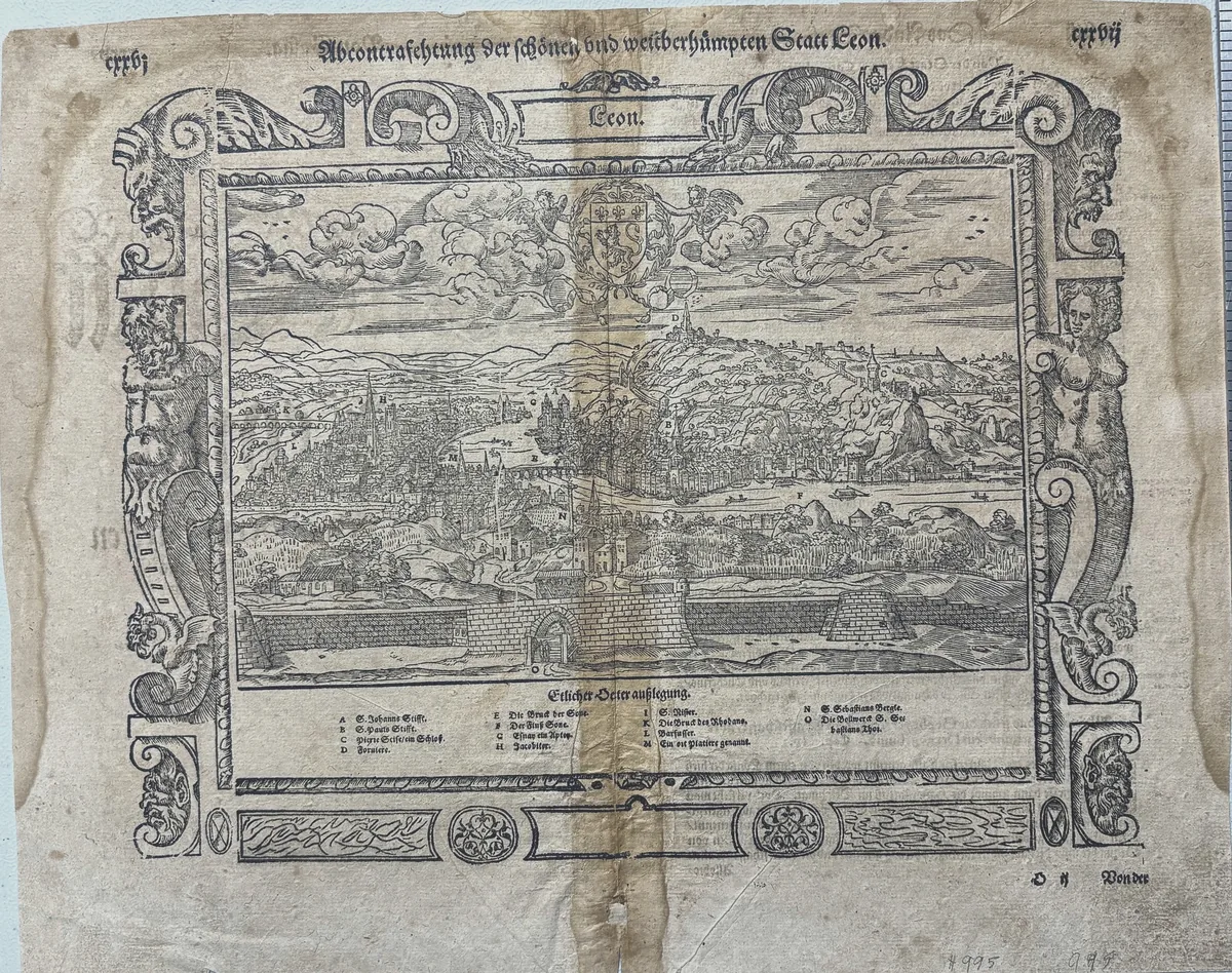 Abcontrafehtung der schönen und weitberühmten Statt Leon