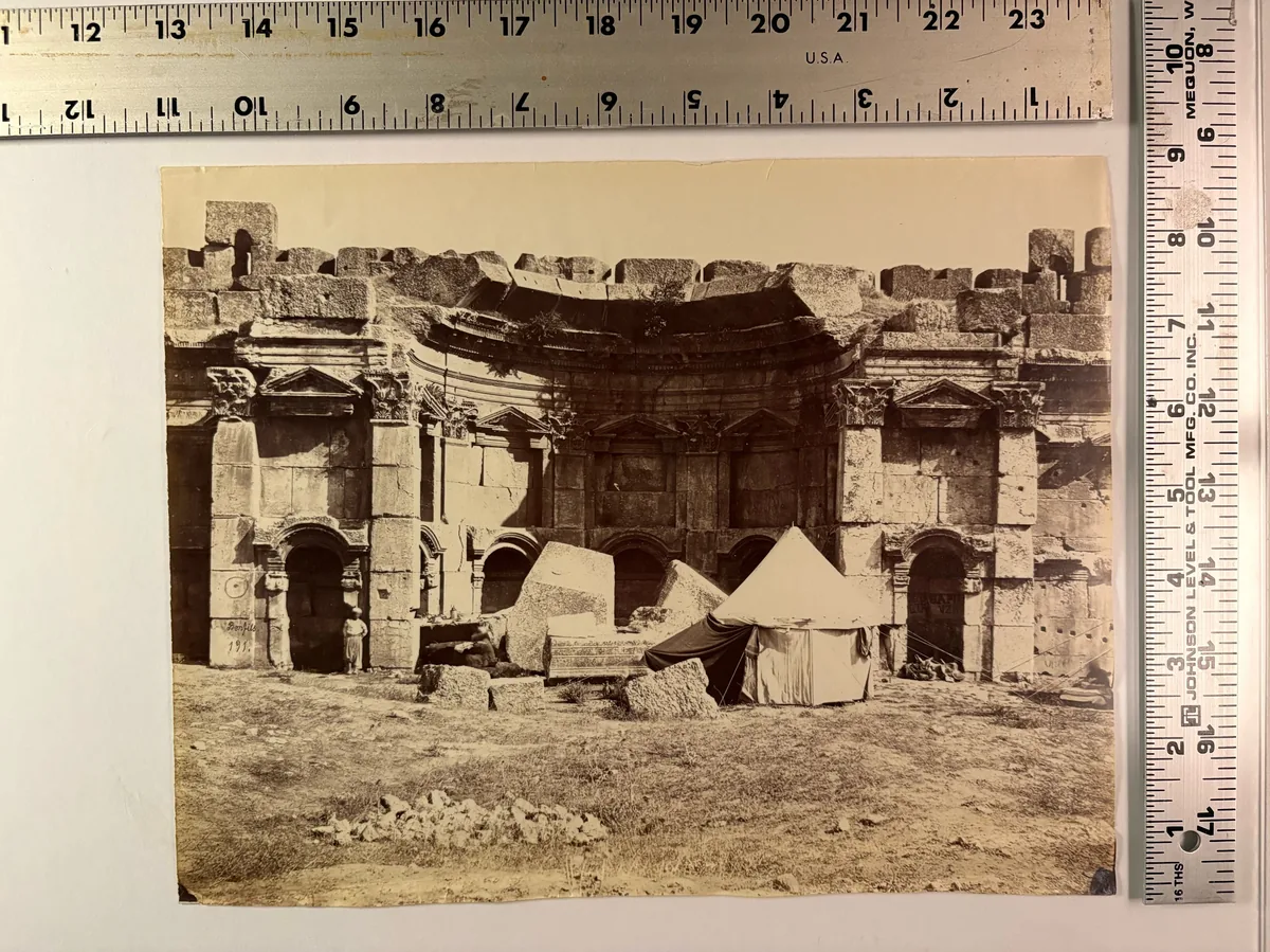 Baalbek: Exedra in the Great Court (No. 191)