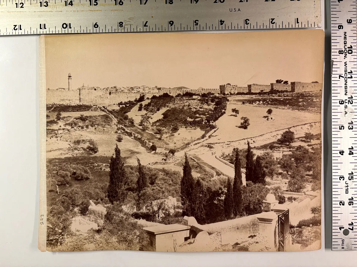 Vue prise de Gethsémani [Jerusalem]