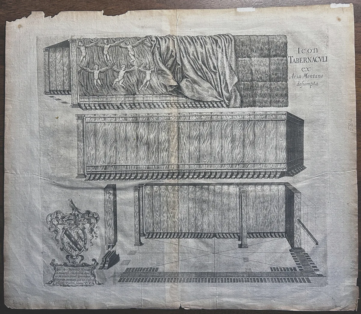 Icon TABERNACULI ex Aria Montano desumpta