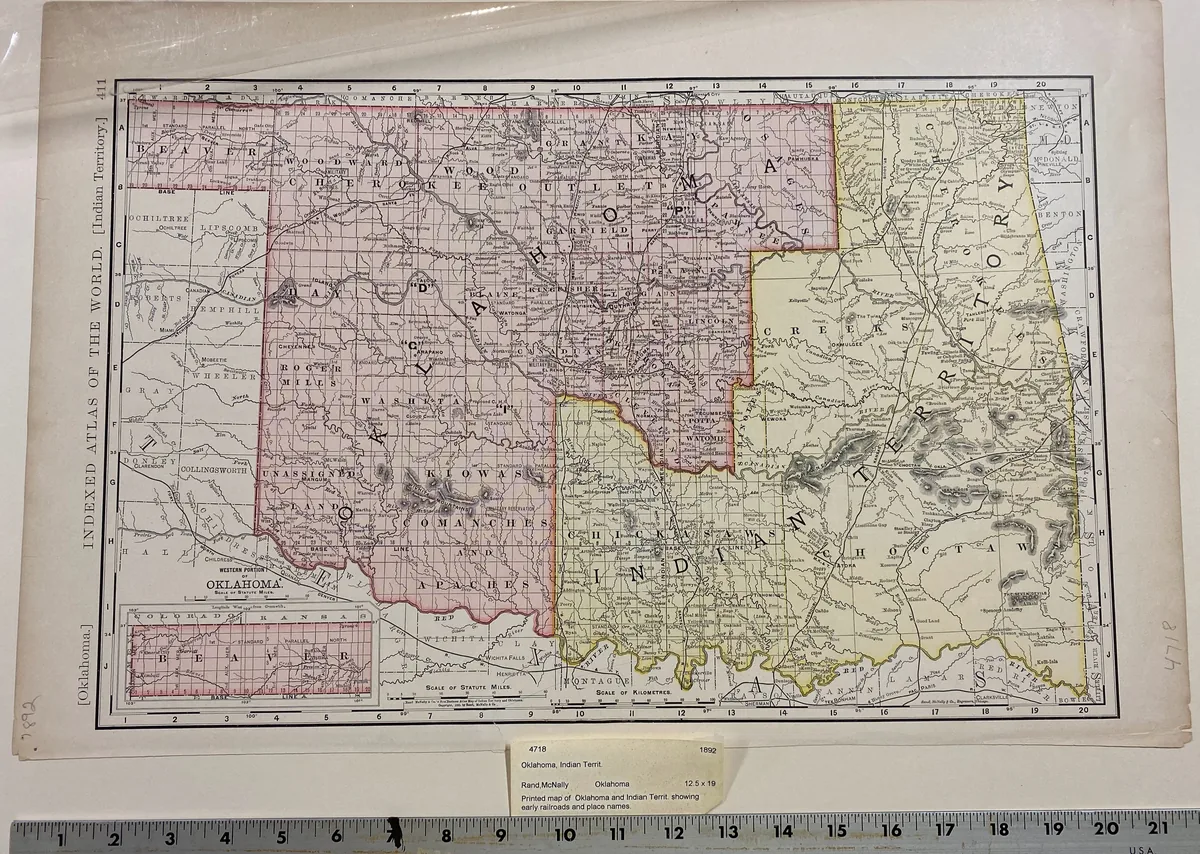 Oklahoma [and Indian Territory]