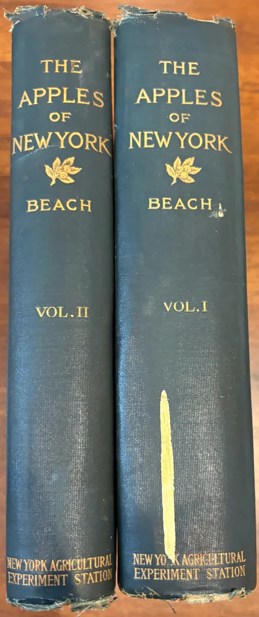State of New York Agricultural & Natural History Reports: 'The Apples of New York' (Vols. I & II) and 'Seventh Report of the Forest, Fish and Game Commission'