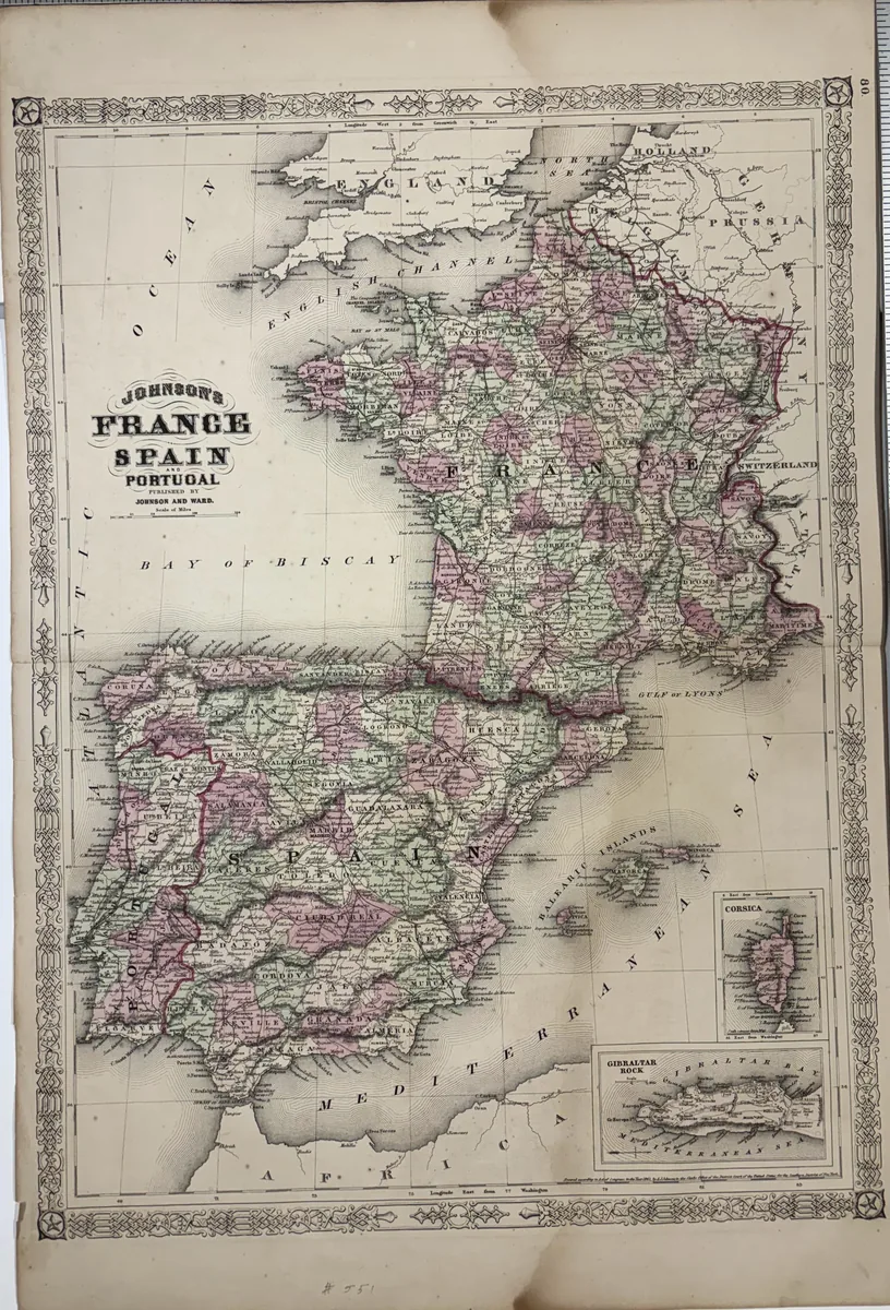 Johnson's France, Spain and Portugal