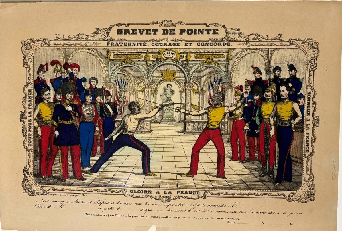 Brevet de Pointe: Fraternité, Courage et Concorde