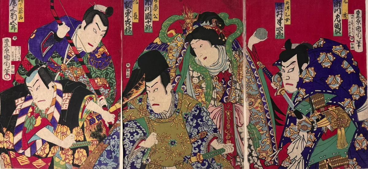 Kabuki Actors as Historical Figures: Oda Nobunaga, Akechi Mitsuhide, and Tokugawa Ieyasu