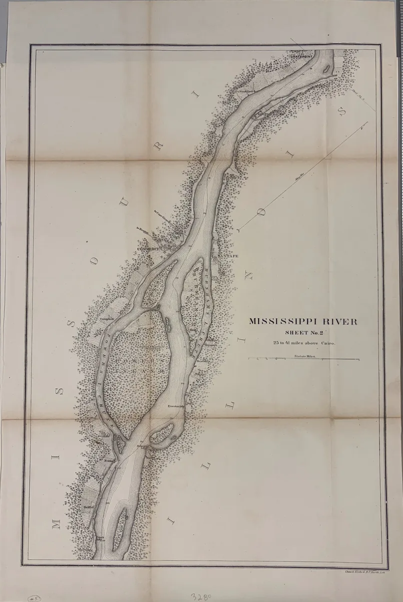 Mississippi River - Sheet No. 5 (78 to 96 miles above Cairo)